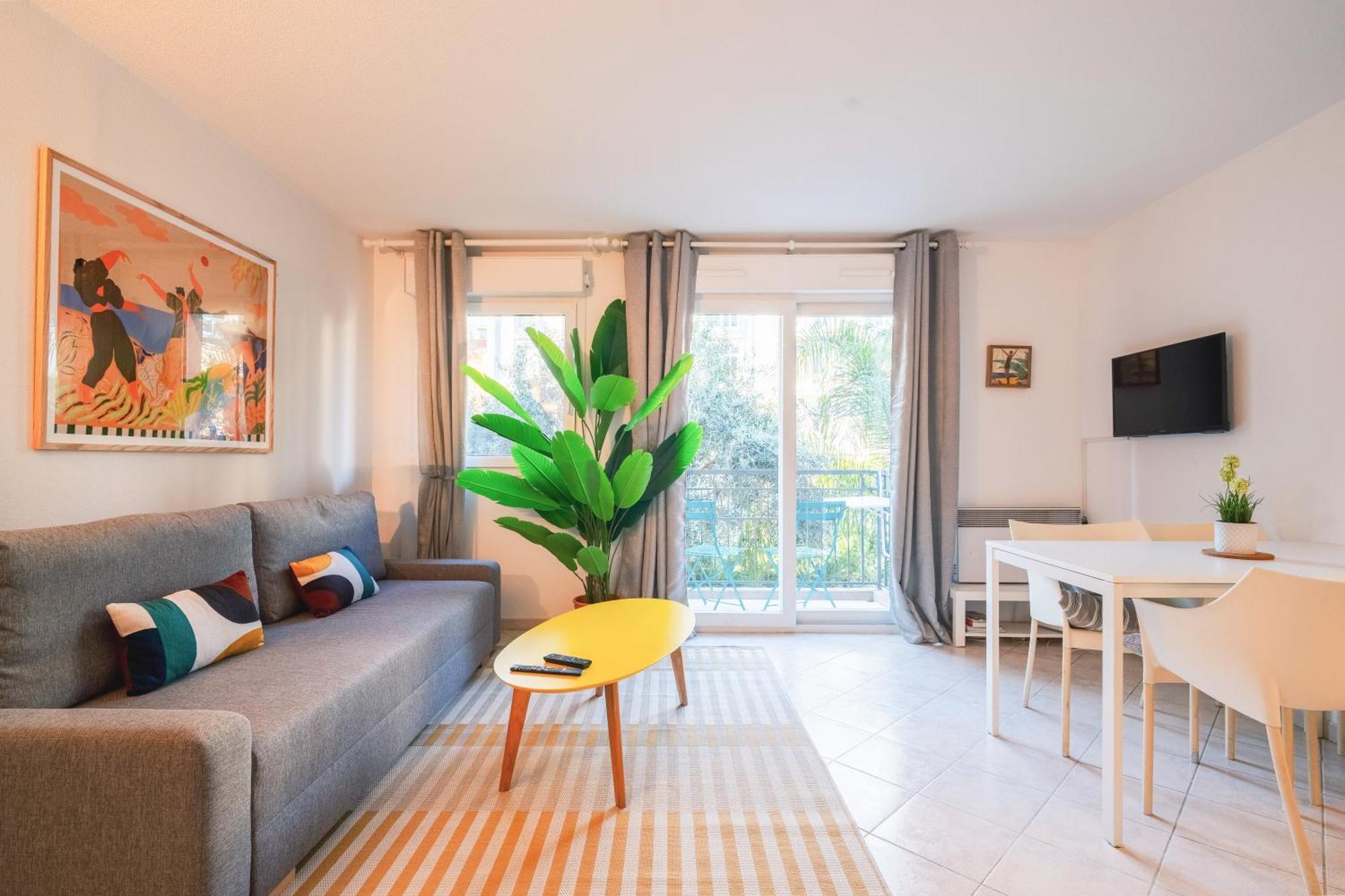 Le Soleil D'or 4 Pers Parking Wifi Apartment Nizza