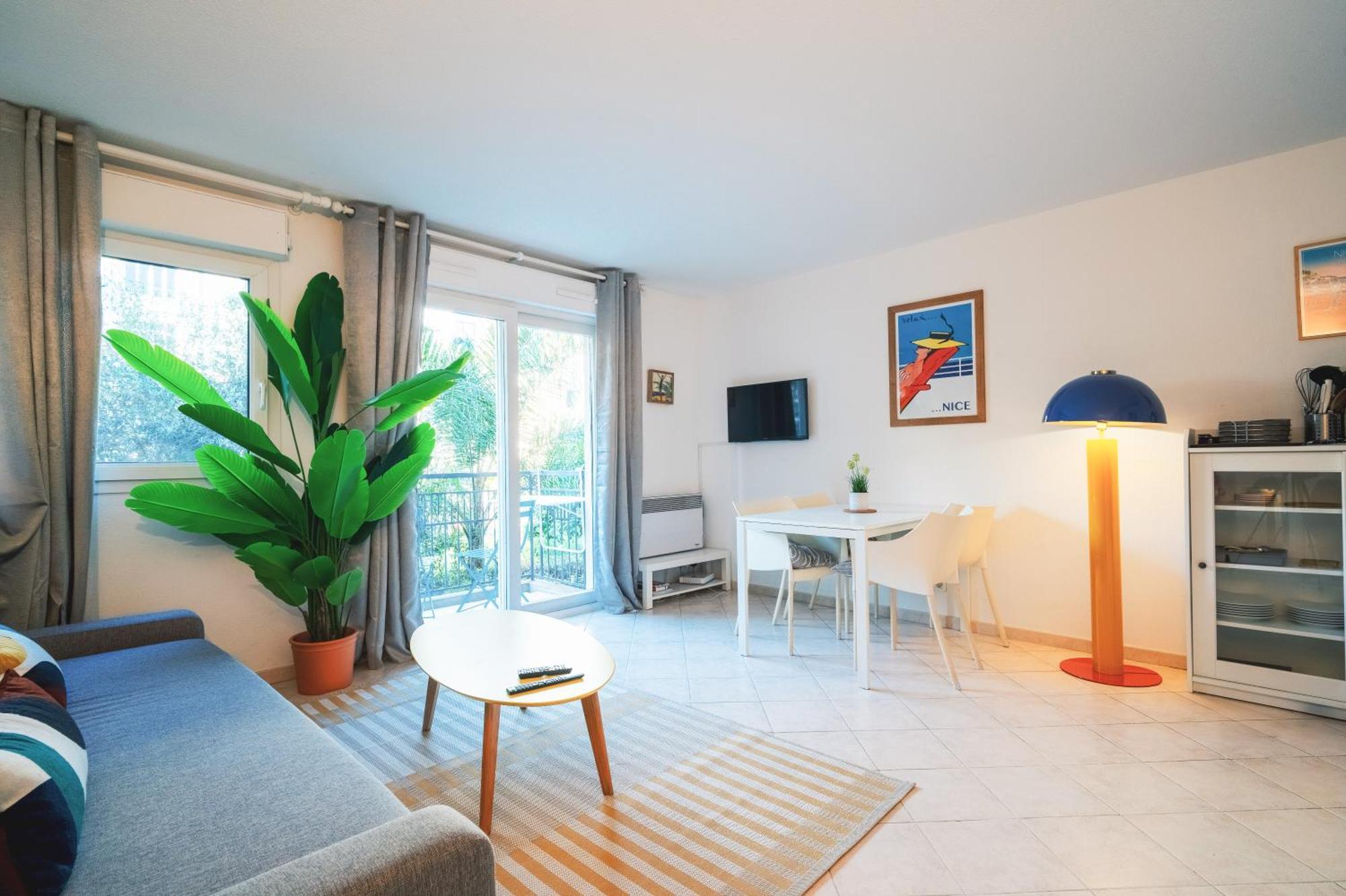 Le Soleil D'or 4 Pers Parking Wifi Apartment Nizza